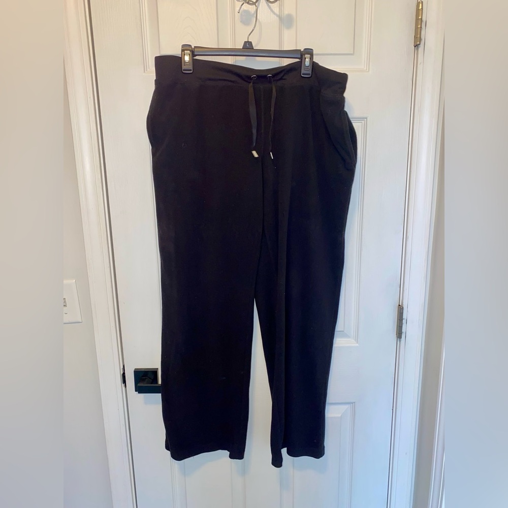 Danskin Black Fleece Sweatpants